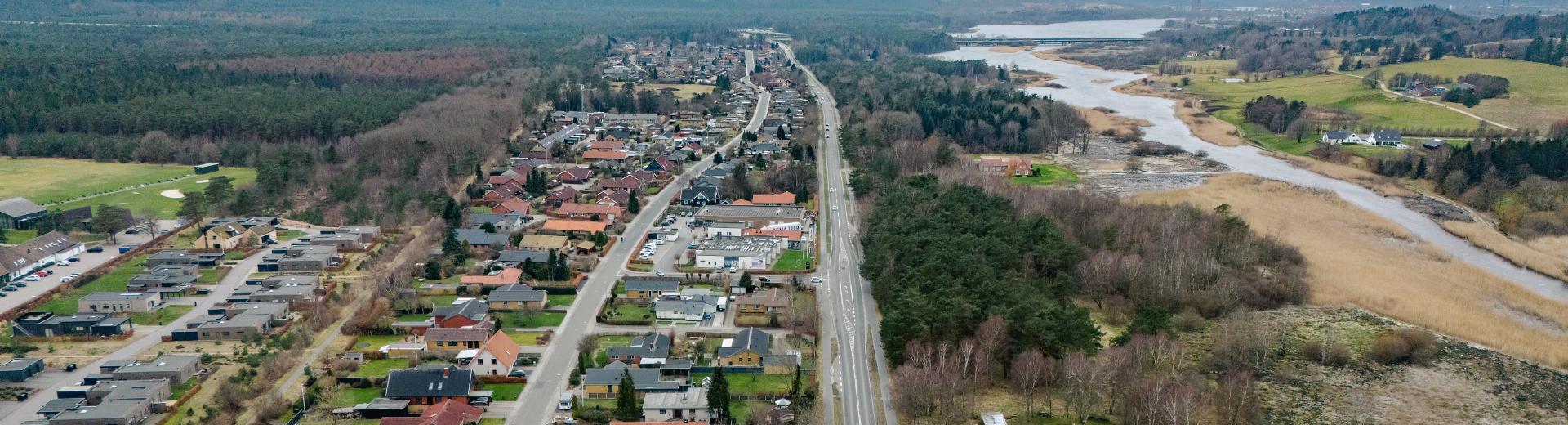 Luftfotos af Resenbro Skærbæk