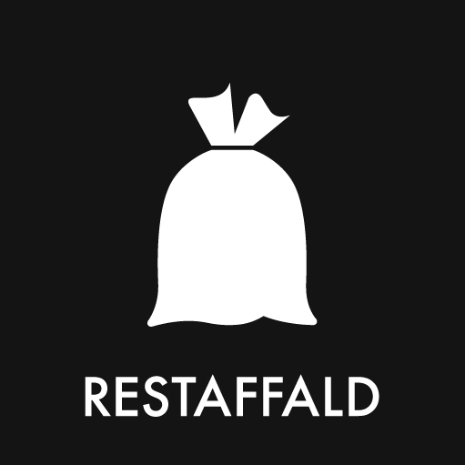 Piktogram restaffald